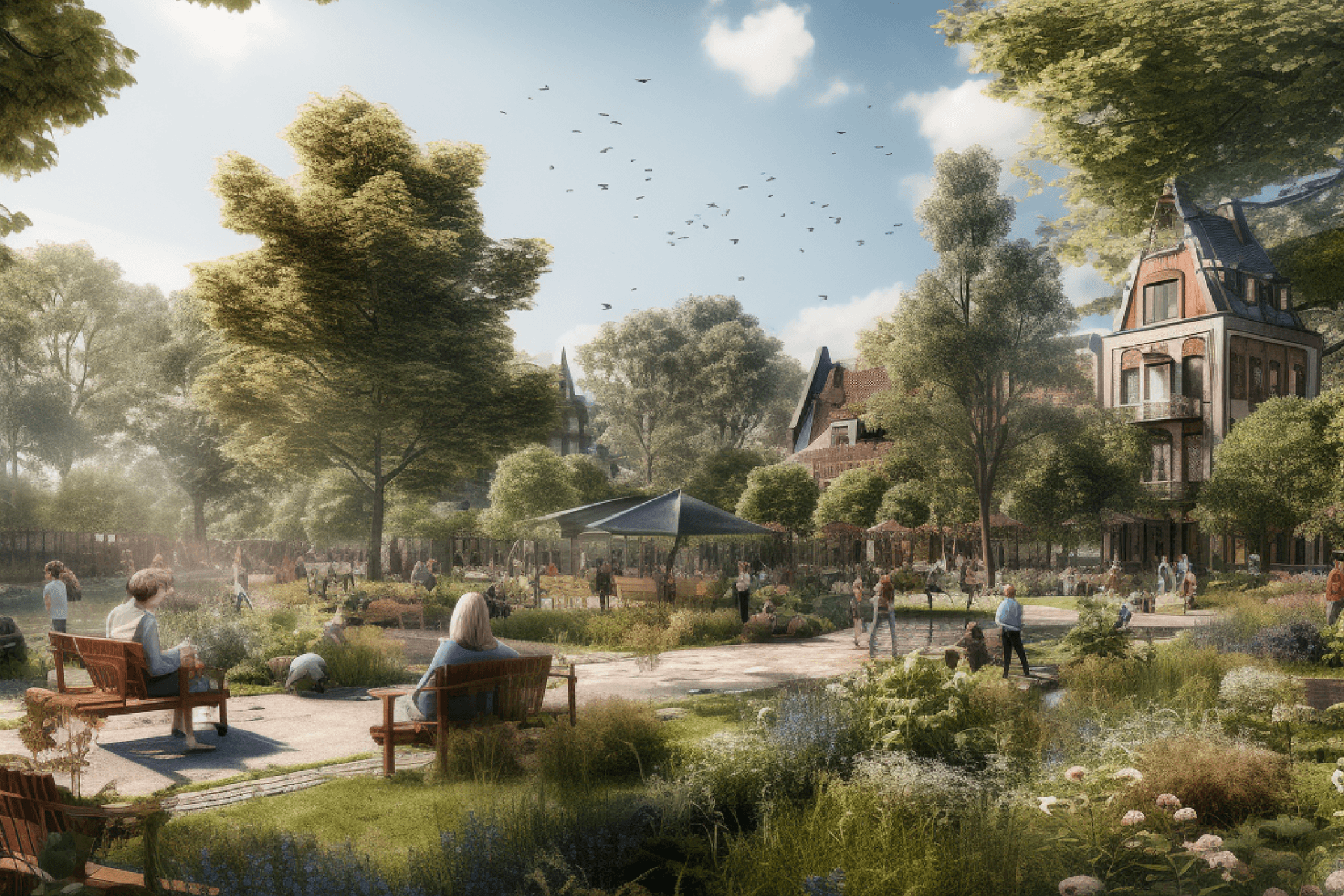 Oldenzaals park in 2040